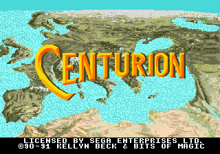 Centurion - Defender of Rome Title Screen